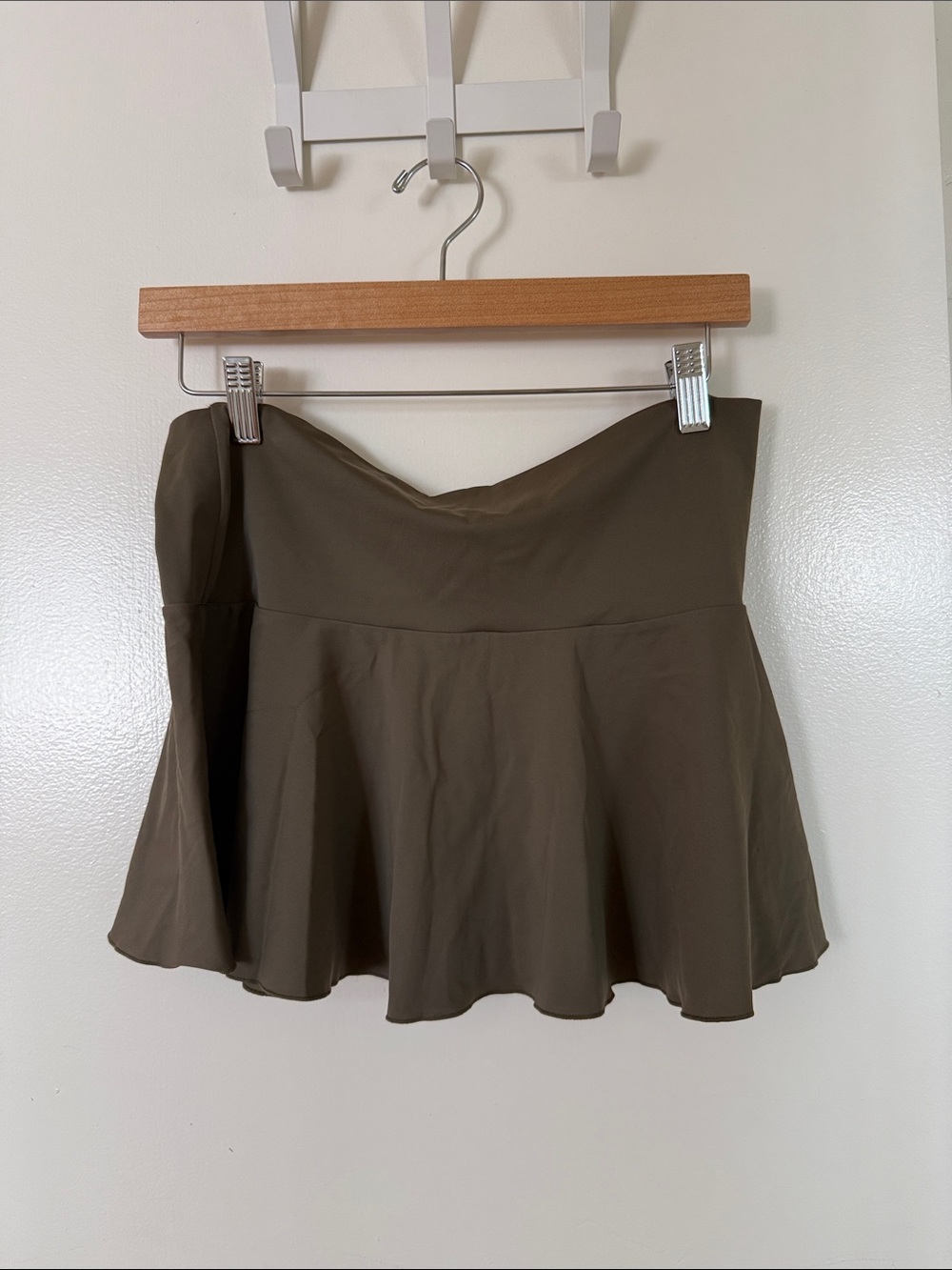 Victoria’s secret Women’s Olive Green Flared Skirt